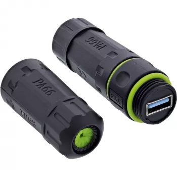 Cable cambiador de género InLine 69927P — Adaptador USB cambiador de género