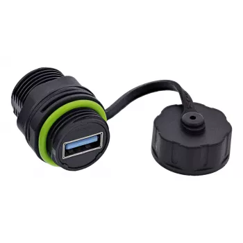 Cable cambiador de género InLine 69927R – Adaptador de conector USB