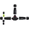 InLine 69927U Acoplador de red IP68, 3 polos, 3 vías (T), M20, negro