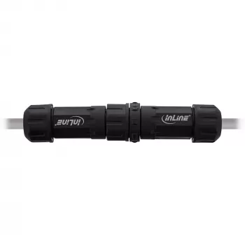 Adaptador de cable de alimentación InLine 69927W de InLine — adaptador de red compacto para tomas europeas