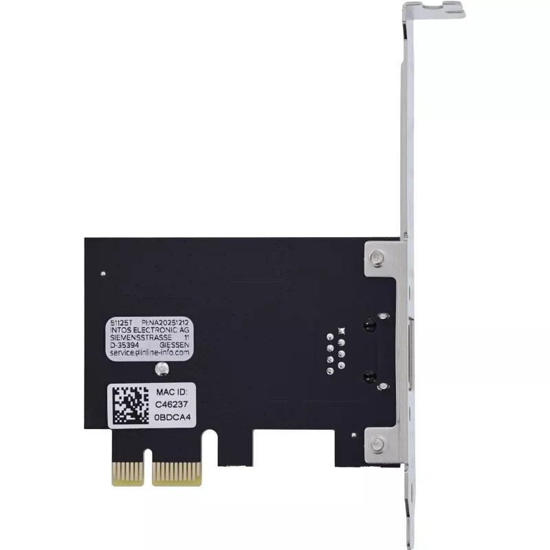 InLine 51125T Tarjeta de red interna Ethernet 2500 Mbit/s