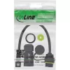 Cable cambiador de género InLine 69927K — Adaptador para invertir el sexo del conector