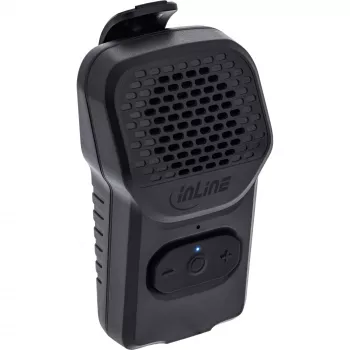 Altavoz portátil mono InLine 55383 — Negro, driver 2,8 cm, Bluetooth 2,4 GHz (alcance 10 m)