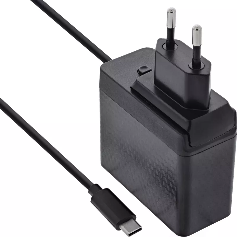 Cargador portátil InLine 31516C — adaptador de red USB compacto para cargar smartphones y tablets