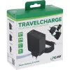 Cargador portátil InLine 31516C — adaptador de red USB compacto para cargar smartphones y tablets