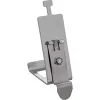 InLine 76203L Soporte de módulo metálico Keystone SNAP-In, simple, para carril DIN, con lengüeta