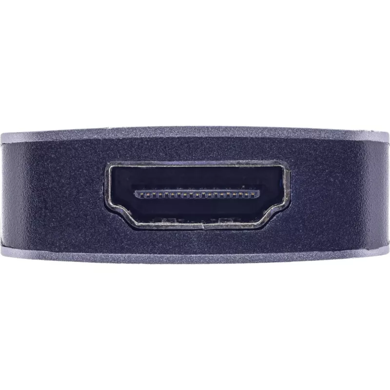 InLine 33271A Hub de interfaces USB 3.2 Gen 1 (3.1 Gen 1) Type-C 5000 Mbit/s Gris
