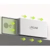 InLine 35395M Hub de interfaces USB 3.2 Gen 2 (3.1 Gen 2) Type-C 10000 Mbit/s Plata