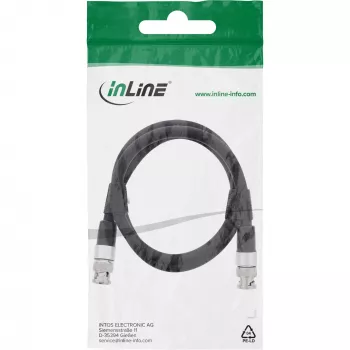 Cable VGA InLine 10801S, cable de vídeo analógico, peso 88 g, dimensiones H15×B15 mm