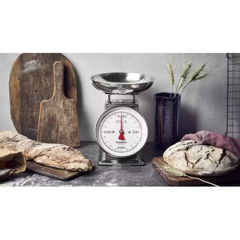 Báscula de cocina mecánica Gastroback Classic acero inoxidable 30102