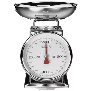 Báscula de cocina mecánica Gastroback Classic acero inoxidable 30102
