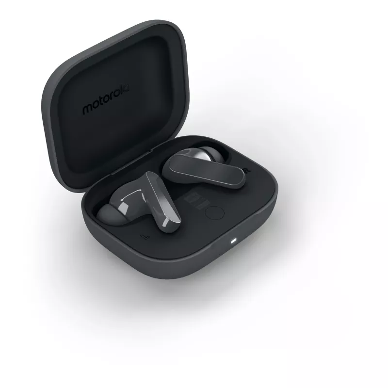 Auriculares MOTOROLA Moto Buds Bass TWS Bluetooth In-Ear para llamadas y música, negro, 51 g