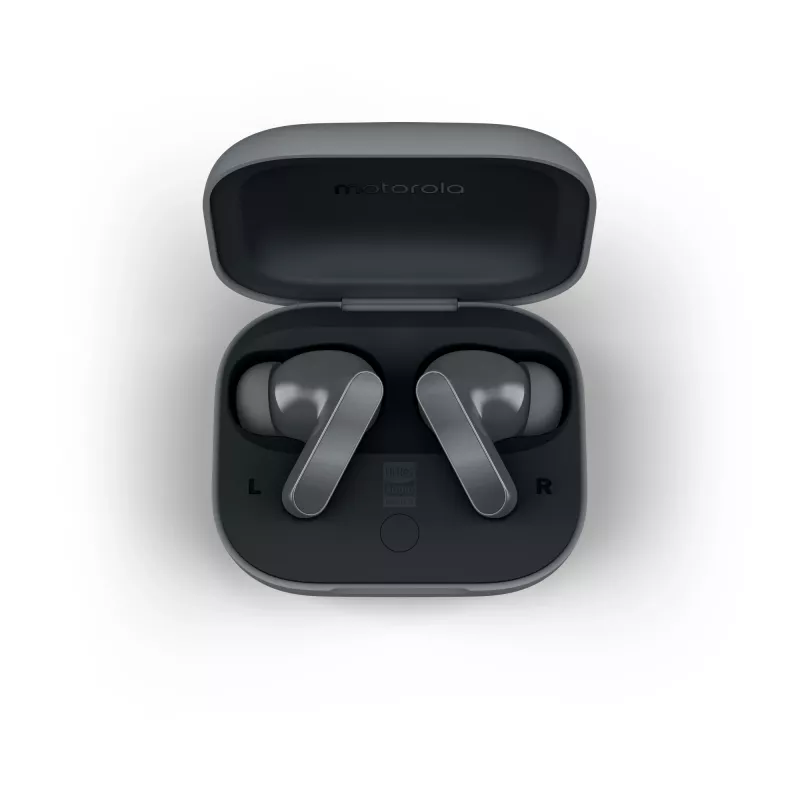 Auriculares MOTOROLA Moto Buds Bass TWS Bluetooth In-Ear para llamadas y música, negro, 51 g