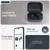 Auriculares MOTOROLA Moto Buds Bass TWS Bluetooth In-Ear para llamadas y música, negro, 51 g