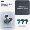 Auriculares MOTOROLA Moto Buds Bass TWS Bluetooth In-Ear para llamadas y música, negro, 51 g