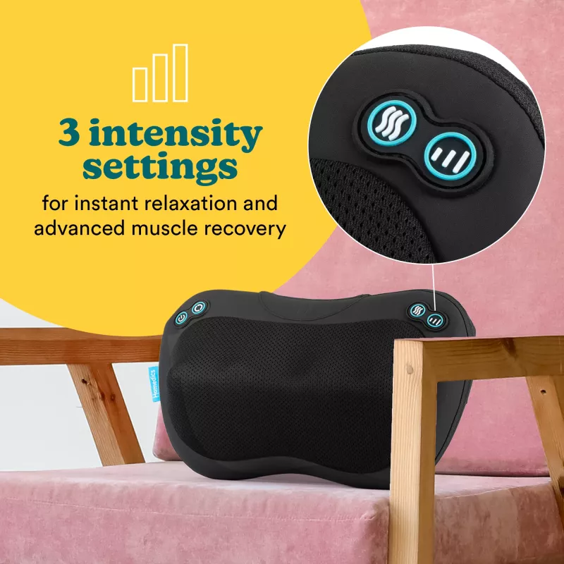 Masajeador HoMedics SP-45H-EB espalda, piernas, cuello, hombros negro