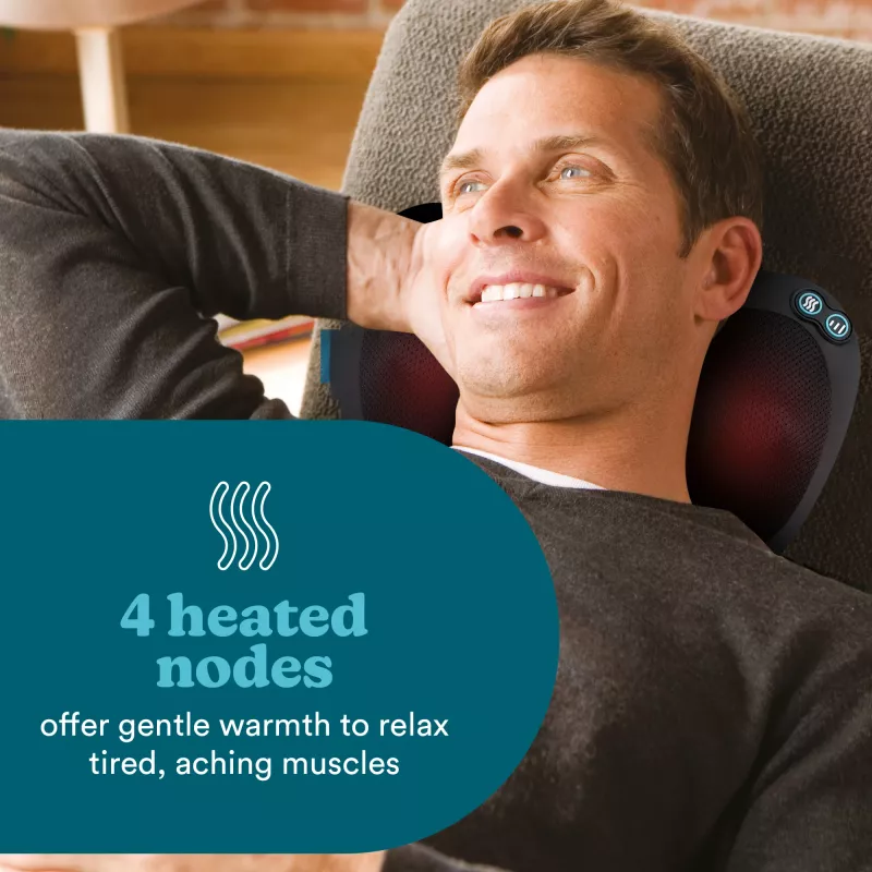 Masajeador HoMedics SP-45H-EB espalda, piernas, cuello, hombros negro