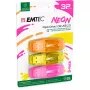 Emtec C410 Neon memoria flash USB 2.0 32 GB, pack de 3 (P3)