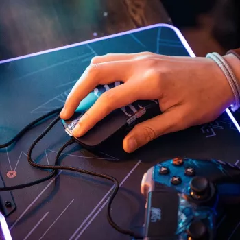 Ratón Lexip Kakashi “Kamui” Naruto Shippuden – con joystick para el pulgar y patines de cerámica