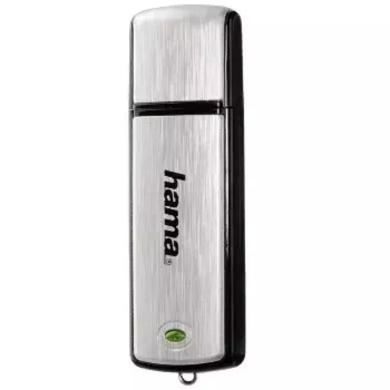 Memoria USB Hama Fancy 128GB USB 2.0 USB Type-A negra, plata