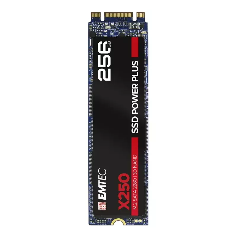 Unidad SSD Emtec 256 GB M.2 Serial ATA III 3D NAND X250