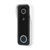 Videoportero TRUST DOORCAM-3000, 3 MP, Wi‑Fi 2.4 GHz, MicroSD hasta 256 GB, batería/USB, Negro/Blanco