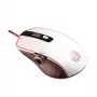 Lexip X Ubisoft - Assassin's Creed - Shadows Ratón, diestro, óptico, USB Type-A, 12000 DPI, Negro, Oro, Rojo, Blanco