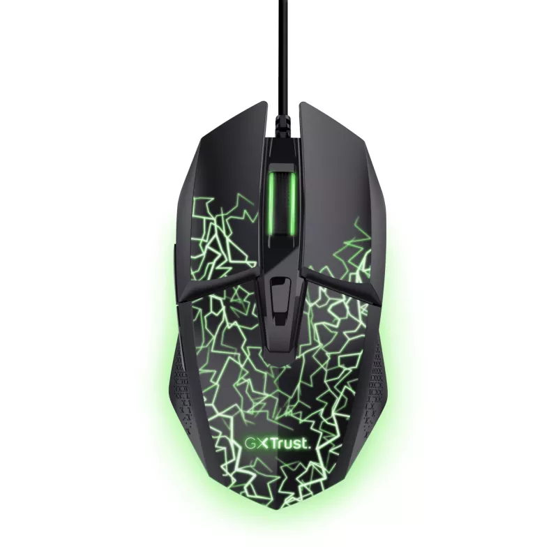 Ratón gaming Trust GXT 113 Felox diestro USB Type-A óptico 6400 DPI