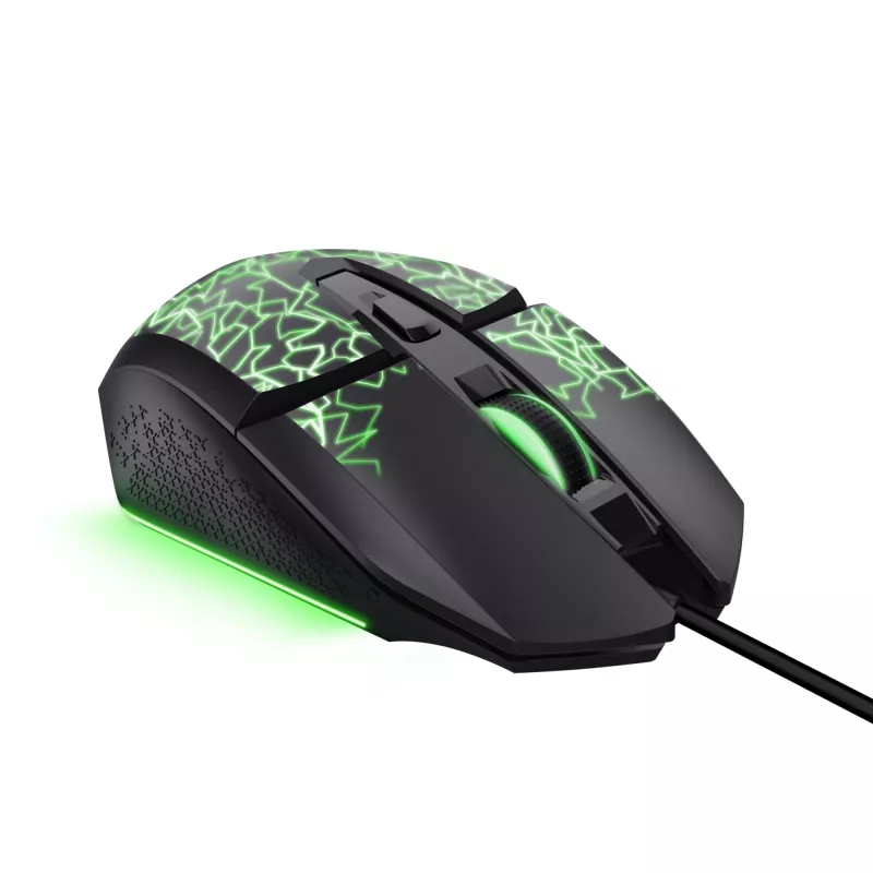 Ratón gaming Trust GXT 113 Felox diestro USB Type-A óptico 6400 DPI
