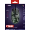 Ratón gaming Trust GXT 113 Felox diestro USB Type-A óptico 6400 DPI