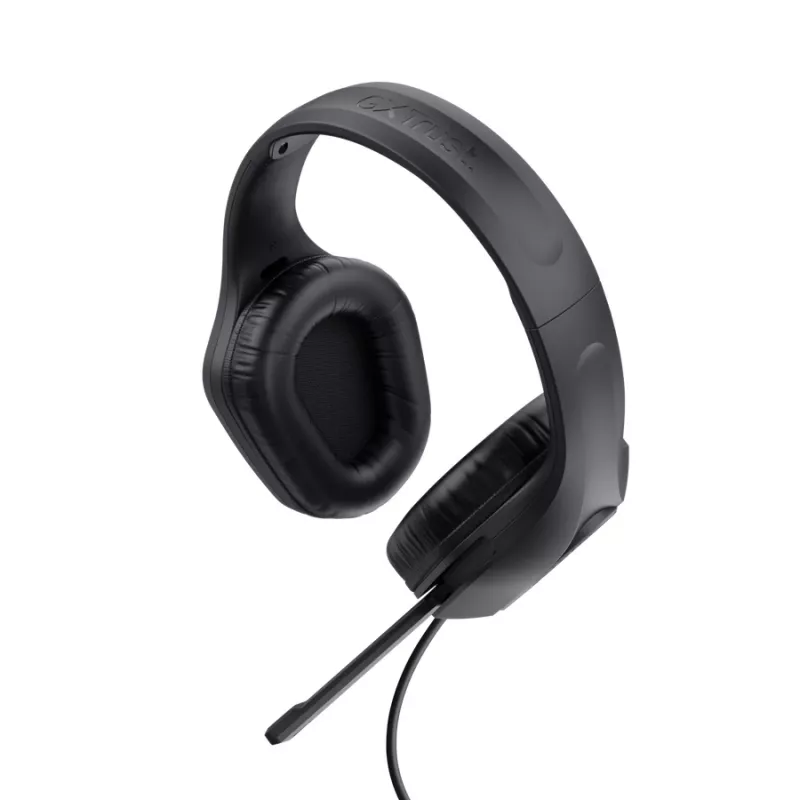 Auriculares Trust GXT 417 Zirox con cable diadema gaming Negro