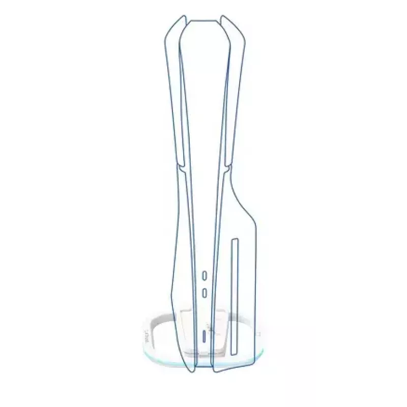 Soporte Trust GXT 229 LED PlayStation 5 con cable Blanco