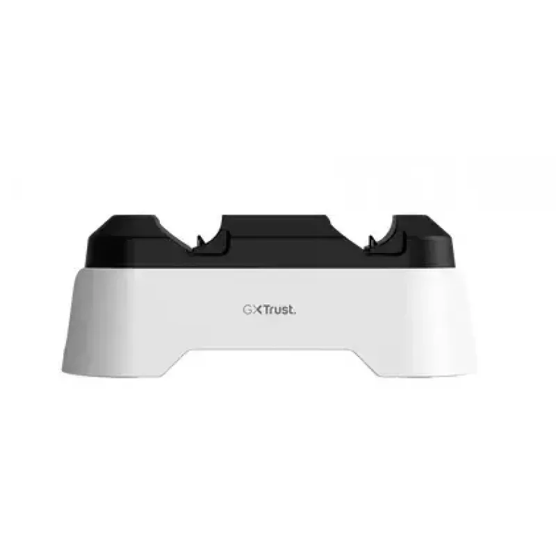 Base de carga Trust GXT 228 Dual para PlayStation 5 Negro Blanco
