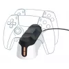 Base de carga Trust GXT 228 Dual para PlayStation 5 Negro Blanco
