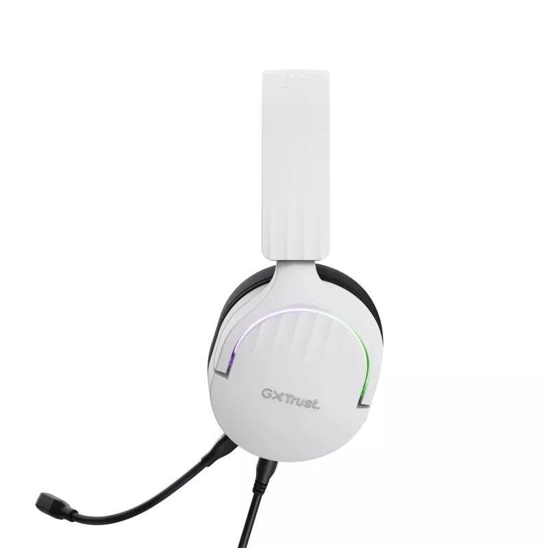 Trust GXT 490W Fayzo auriculares gaming USB 7.1, con cable, blanco