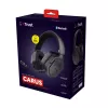 Auriculares Trust GXT 493 Carus con cable e inalámbricos diadema, casco gaming USB Type-C / USB Type-A Bluetooth Negro