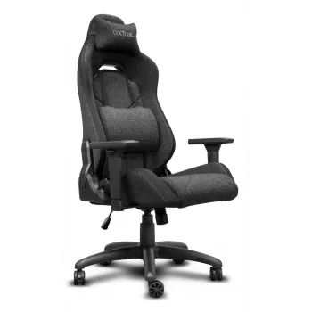 Silla gaming universal TRUST GXT 723 — asiento acolchado, carga máx. 150 kg, 710×750 mm, altura hasta 134 cm, gris