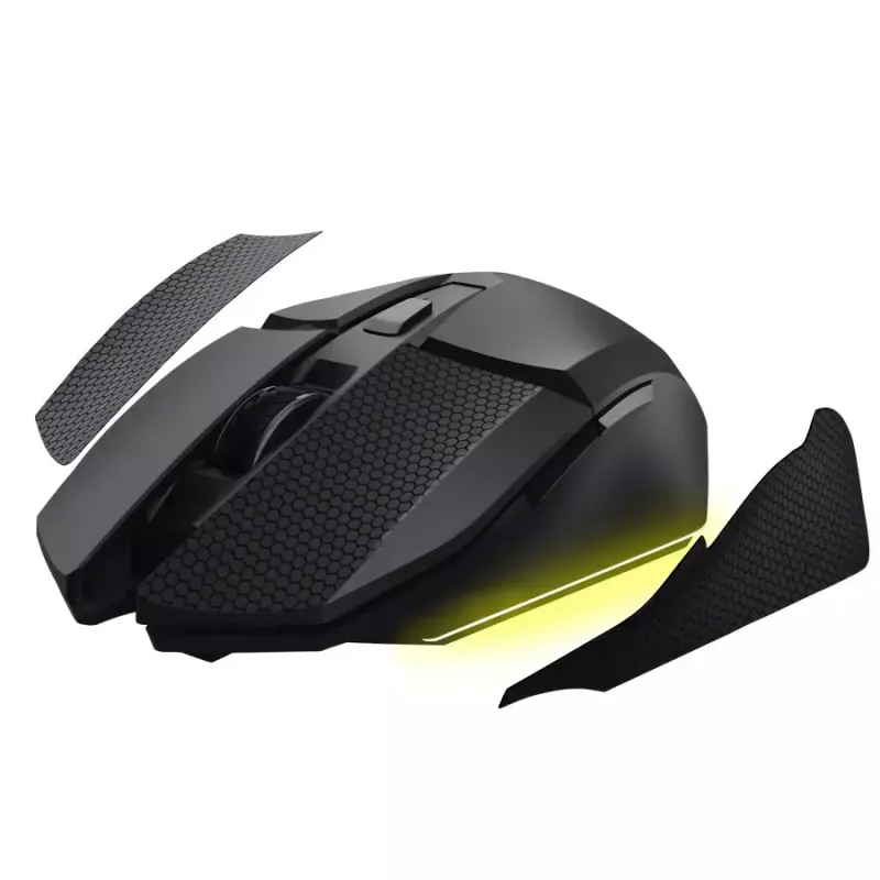 Ratón gaming TRUST GXT 122 Felox+ — diestro, óptico, RF Wireless + Bluetooth, 10000 DPI, 7 botones, Multi-LED, negro