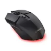 Ratón gaming TRUST GXT 122 Felox+ — diestro, óptico, RF Wireless + Bluetooth, 10000 DPI, 7 botones, Multi-LED, negro
