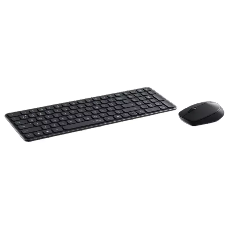 Rapoo 9310M Teclado ratón incluido Wireless Bluetooth Negro