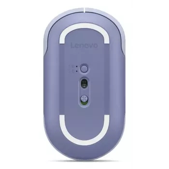 Ratón inalámbrico Bluetooth de oficina Lenovo 350 — Ambidiestro, Óptico 2400 DPI, 6 botones, azul