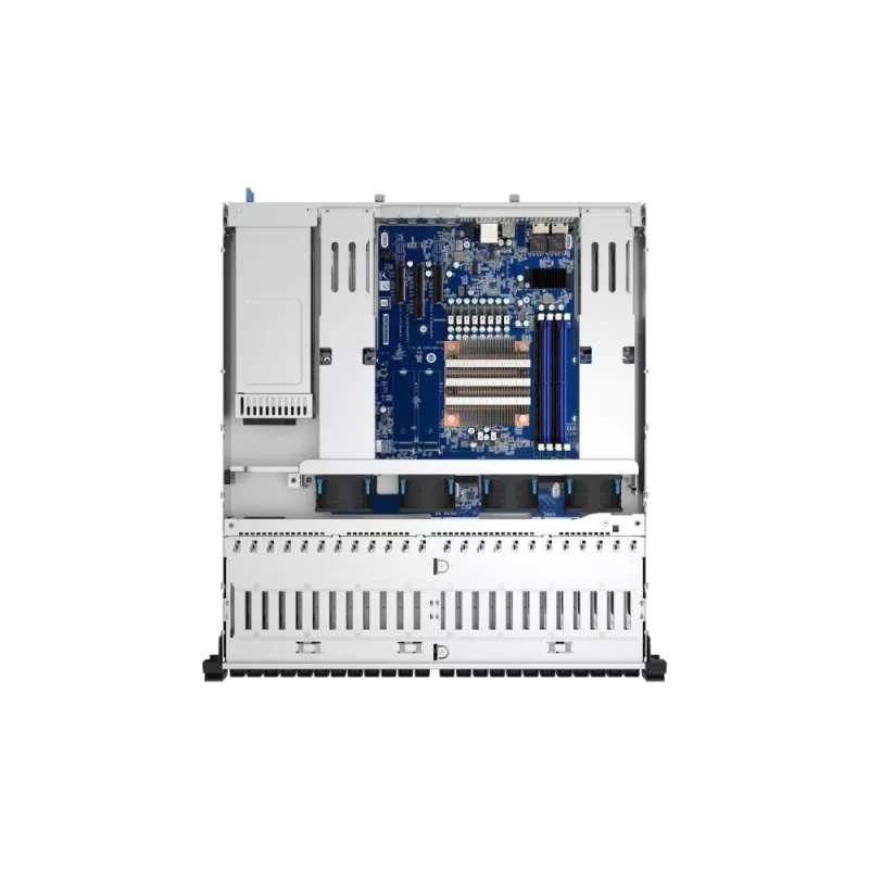 QNAP TS-H3077AFU-R7-64G NAS/servidor de almacenamiento Rack (2U) AMD Ryzen™ 5 64 GB DDR5 0 TB QuTS hero Black, metálico