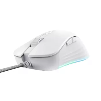 Trust GXT924W YBAR+ Ratón Gaming diestro USB Type-A óptico 25600 DPI