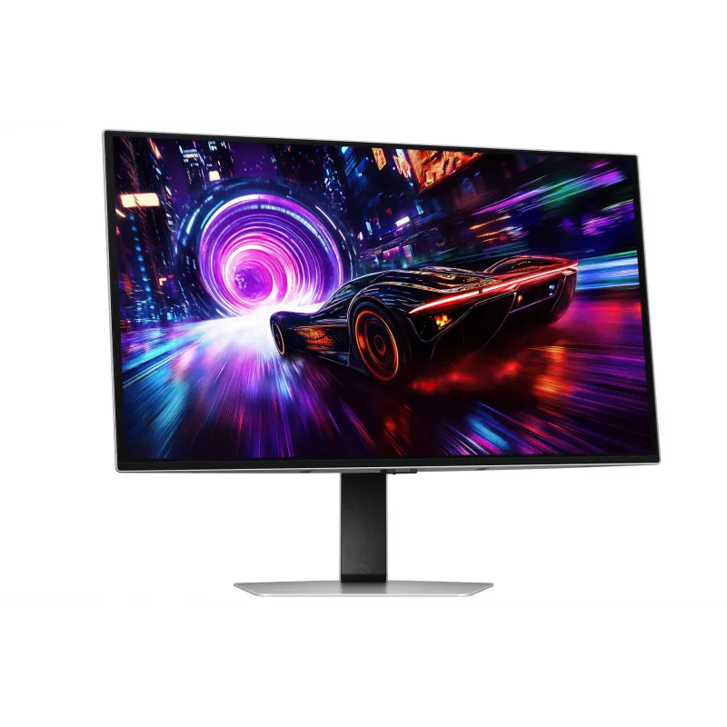 Monitor de ordenador Samsung S27FG814SU 27 inch 4K UHD OLED 2160×3840, 0,03 ms, ángulo de visión 178°, VESA, altura ajustable, metálico