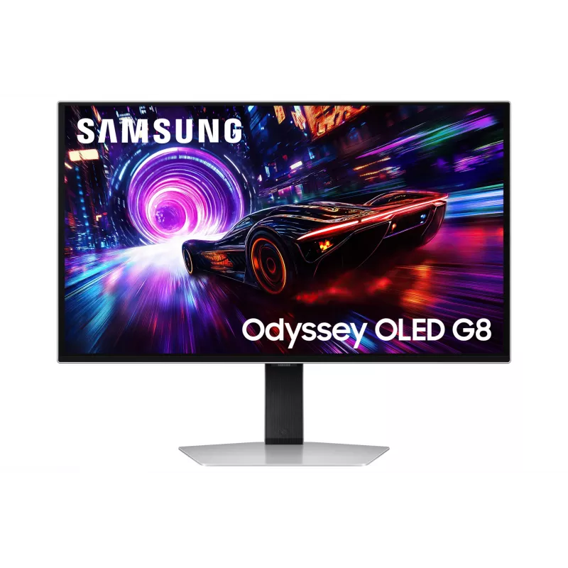 Monitor de ordenador Samsung S27FG814SU 27 inch 4K UHD OLED 2160×3840, 0,03 ms, ángulo de visión 178°, VESA, altura ajustable, metálico