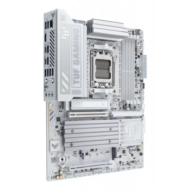 Placa base ASUS TUF GAMING X870-PRO WIFI7 W NEO, AMD X870, Socket AM5, ATX, DDR5, 4 DIMM, 256 GB, Wi‑Fi 7, 5Gb Ethernet