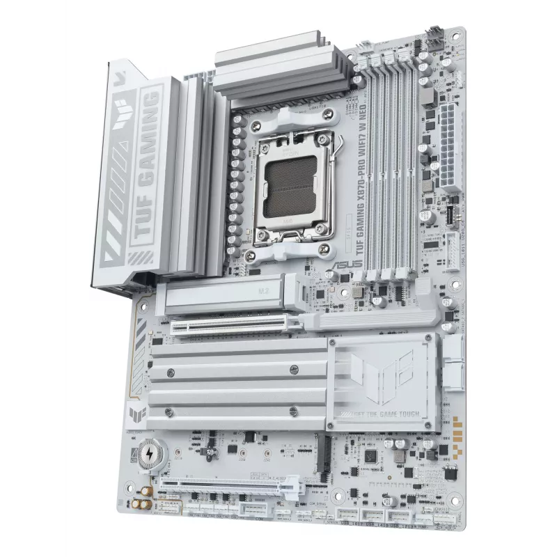 Placa base ASUS TUF GAMING X870-PRO WIFI7 W NEO, AMD X870, Socket AM5, ATX, DDR5, 4 DIMM, 256 GB, Wi‑Fi 7, 5Gb Ethernet