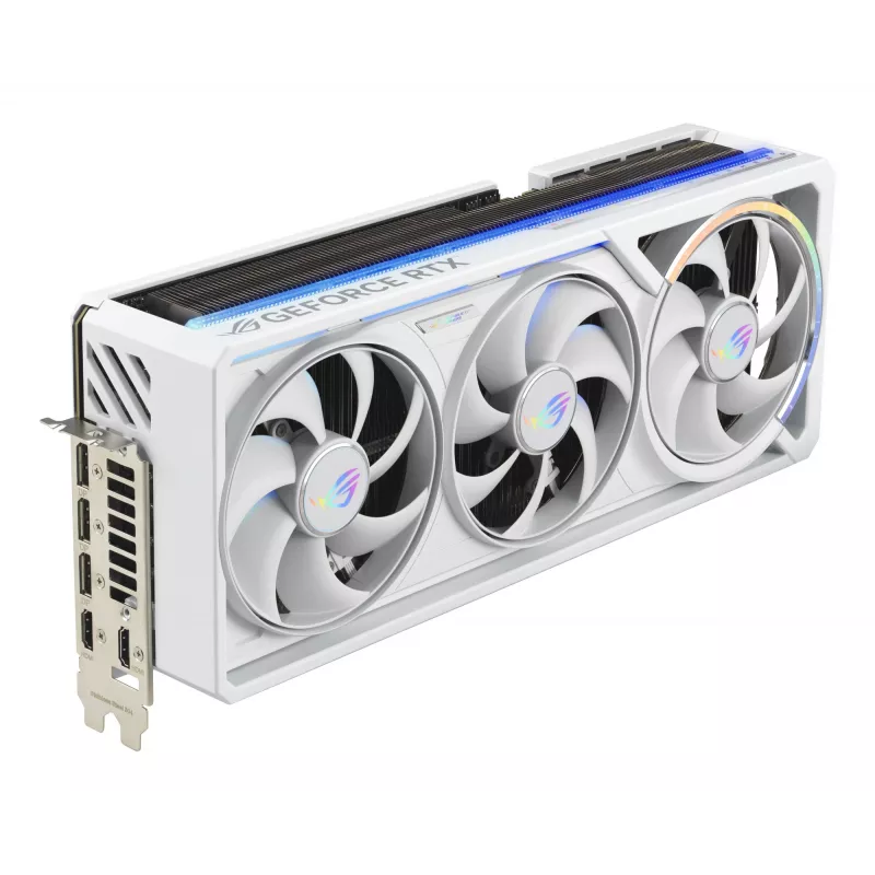 Tarjeta gráfica ASUS ROG Astral GeForce RTX 5090, 32 GB GDDR7, 512 bits, PCIe 5.0, 3 ventiladores, blanca