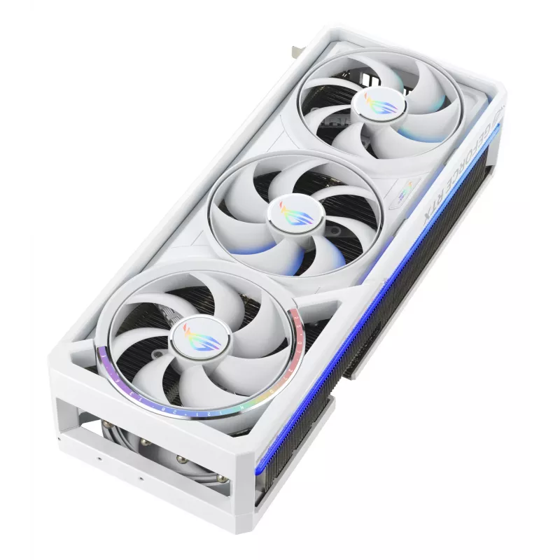 Tarjeta gráfica ASUS ROG Astral GeForce RTX 5090, 32 GB GDDR7, 512 bits, PCIe 5.0, 3 ventiladores, blanca