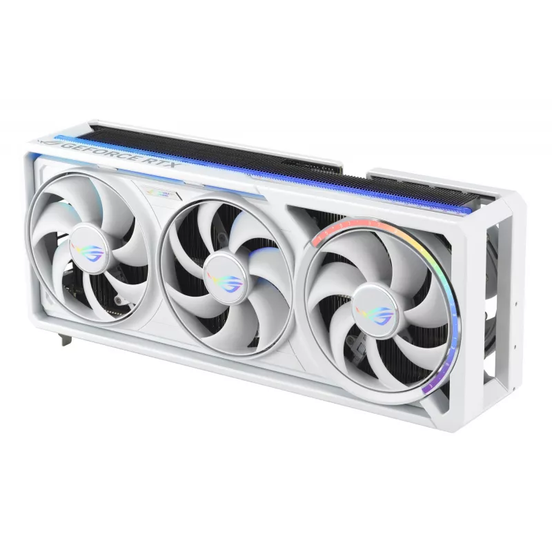 Tarjeta gráfica ASUS ROG Astral GeForce RTX 5090, 32 GB GDDR7, 512 bits, PCIe 5.0, 3 ventiladores, blanca